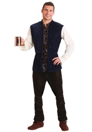 Disfraz de hombre de taberna medieval talla extra
