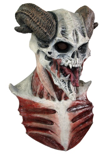 Máscara de calavera de diablo