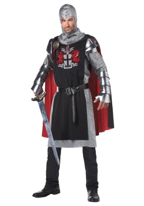Disfraz de caballero medieval adulto