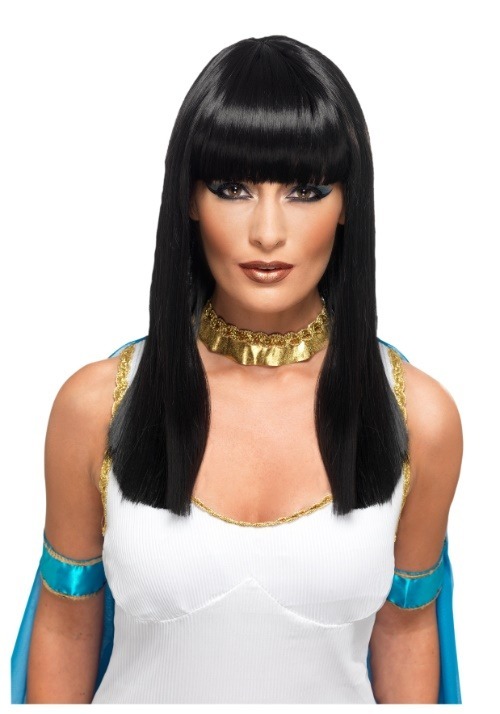 Peluca de Cleopatra deluxe para adulto