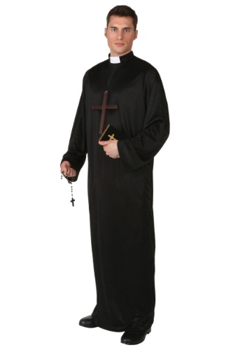 Disfraz de sacerdote pío talla extra