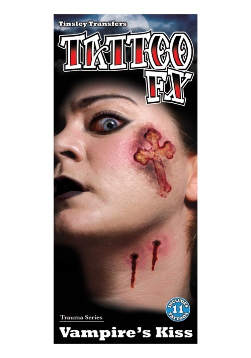 Kit de tatuaje de vampiro de beso de vampiro