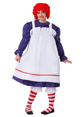 Traje de muñeca de trapo clásico de tallas grandes