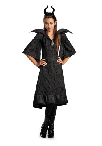 Vestido clásico de Maléfica para niñas