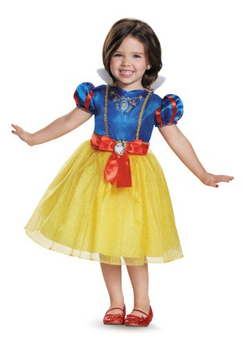 Vestido clásico de Blancanieves clásico para niños pequeños