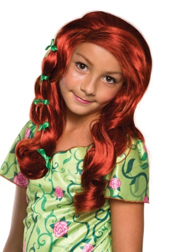 Peluca de Hiedra venenosa de DC Superhero Girls