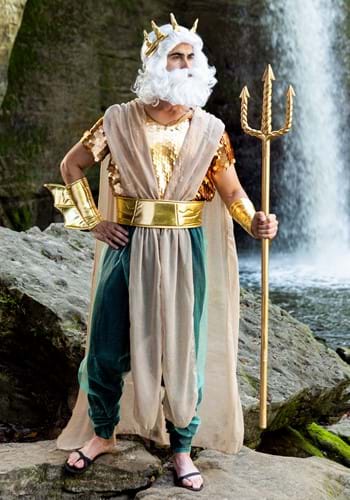 Disfraz de Poseidon para hombre
