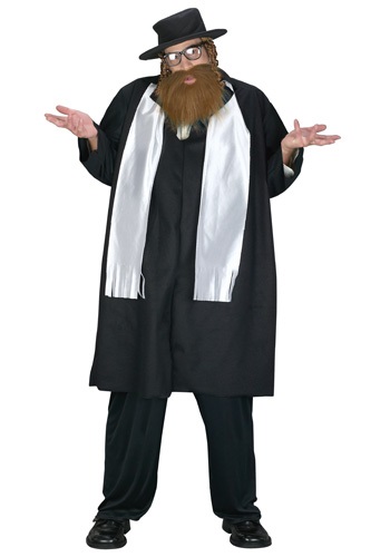 Disfraz de Rabino talla extra