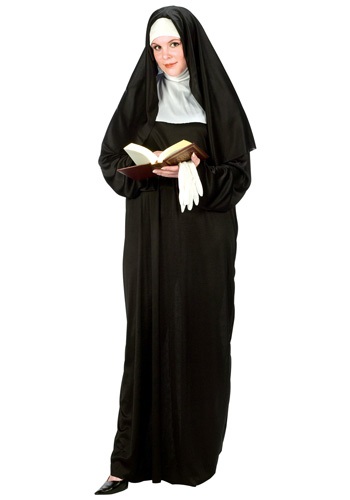 Disfraz de monja talla extra