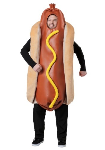 Disfraz de perrito caliente adulto