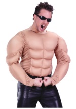 Camisa de pecho musculoso