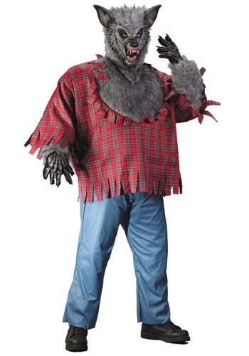 Disfraz de hombre lobo talla extra