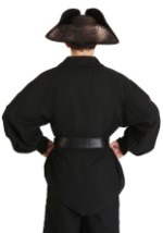 Camisa negra de pirata