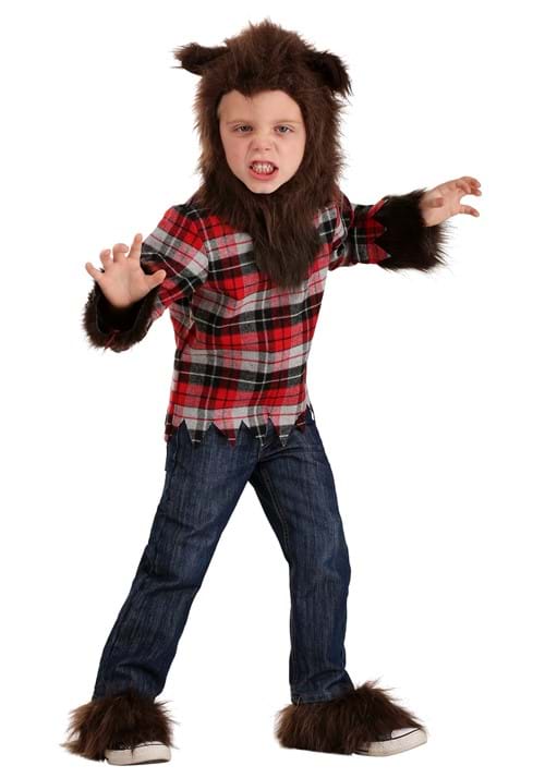 Disfraz de hombre lobo para niños pequeños-1