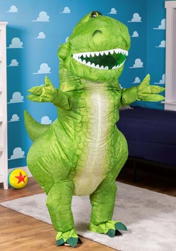 Disfraz inflable de Rex de Toy Story para adulto