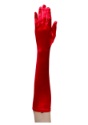 Guantes rojos hasta el codo