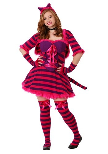 Disfraz de gato sexy de Wonderland talla extra