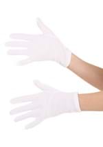 Guantes de Disfraz blanco para adulto