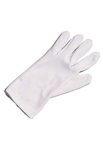 Guantes de disfraz blancos para niños