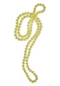 Collar dorado con cuentas