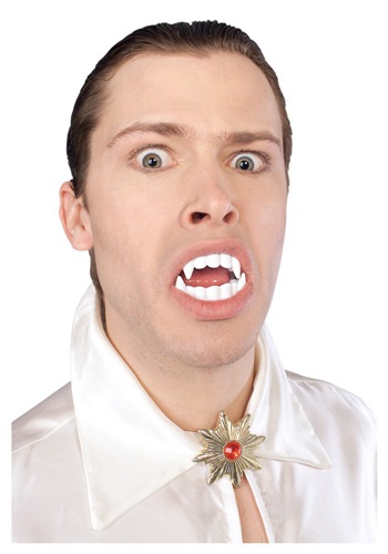 Colmillos de vampiro blancos